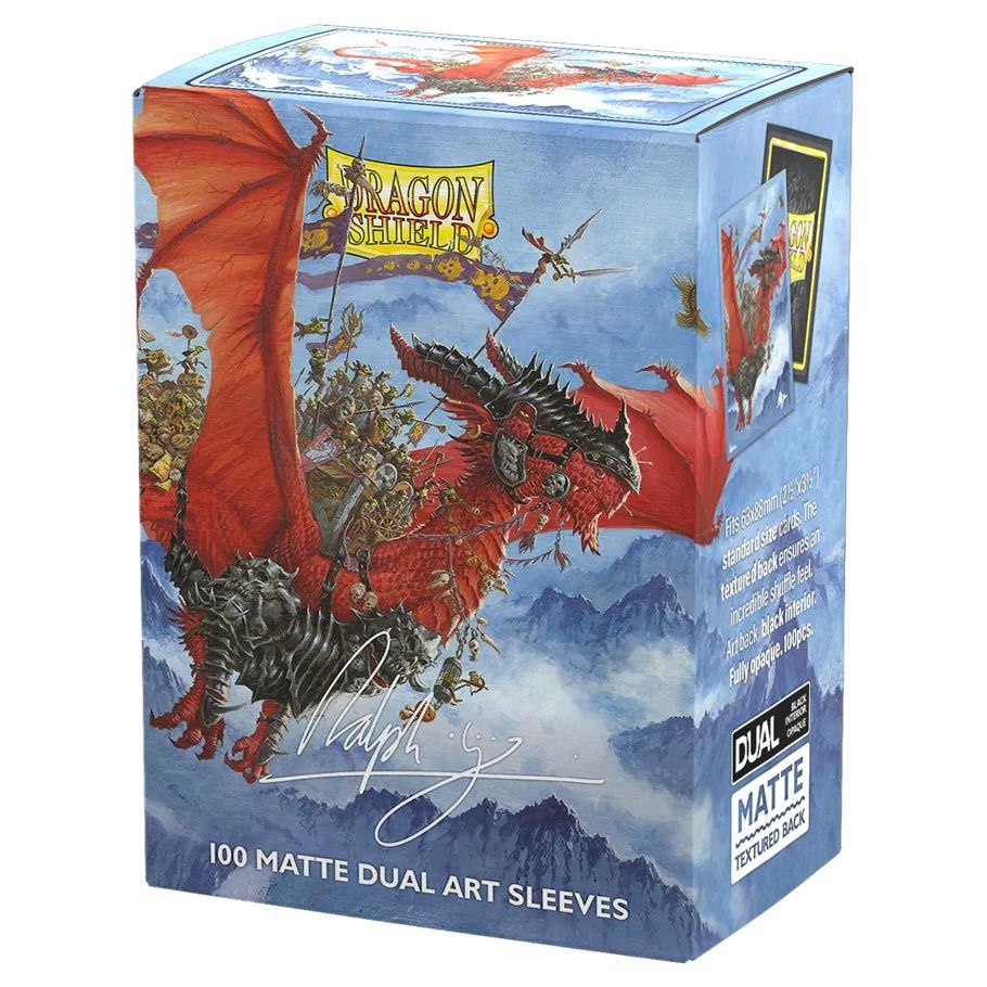 Dragon Shield: Deck Protector: Art: Dual Matte: The Raid (100 count)