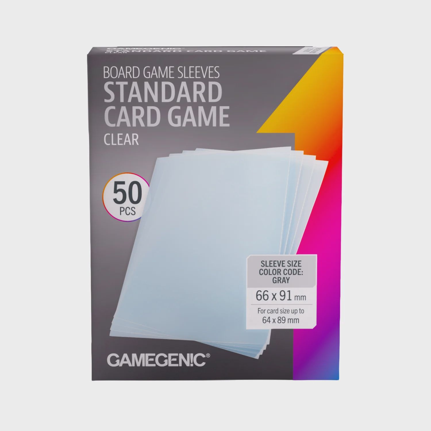 Board Game Sleeves Standard Card Game Clear