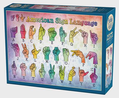 Puzzle: American Sign Language (500 pieces)