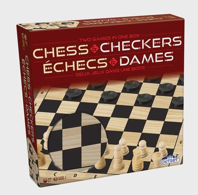 Chess and Checkers (Wood)