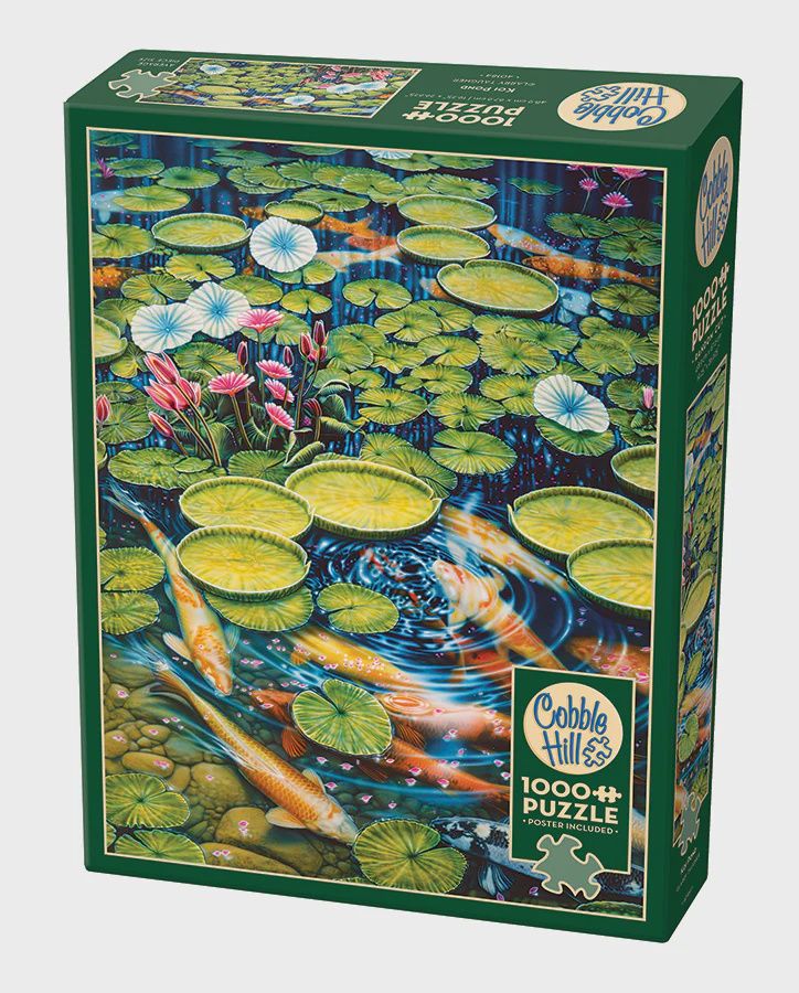 Puzzle: Koi Pond (1000 pieces)