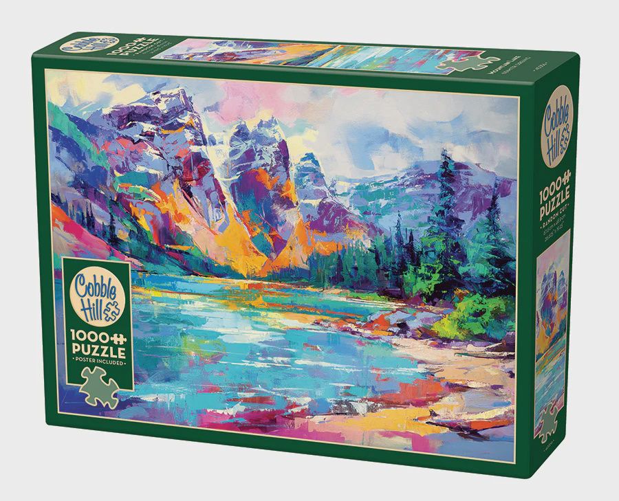 Puzzle: Mountain Lake (1000 pieces)