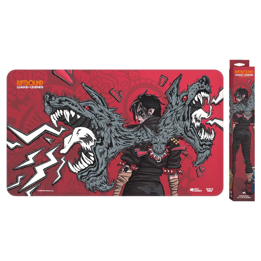 UVS Games: Playmat: Riftbound: Unleashed: Vi, Piltover Enforcer