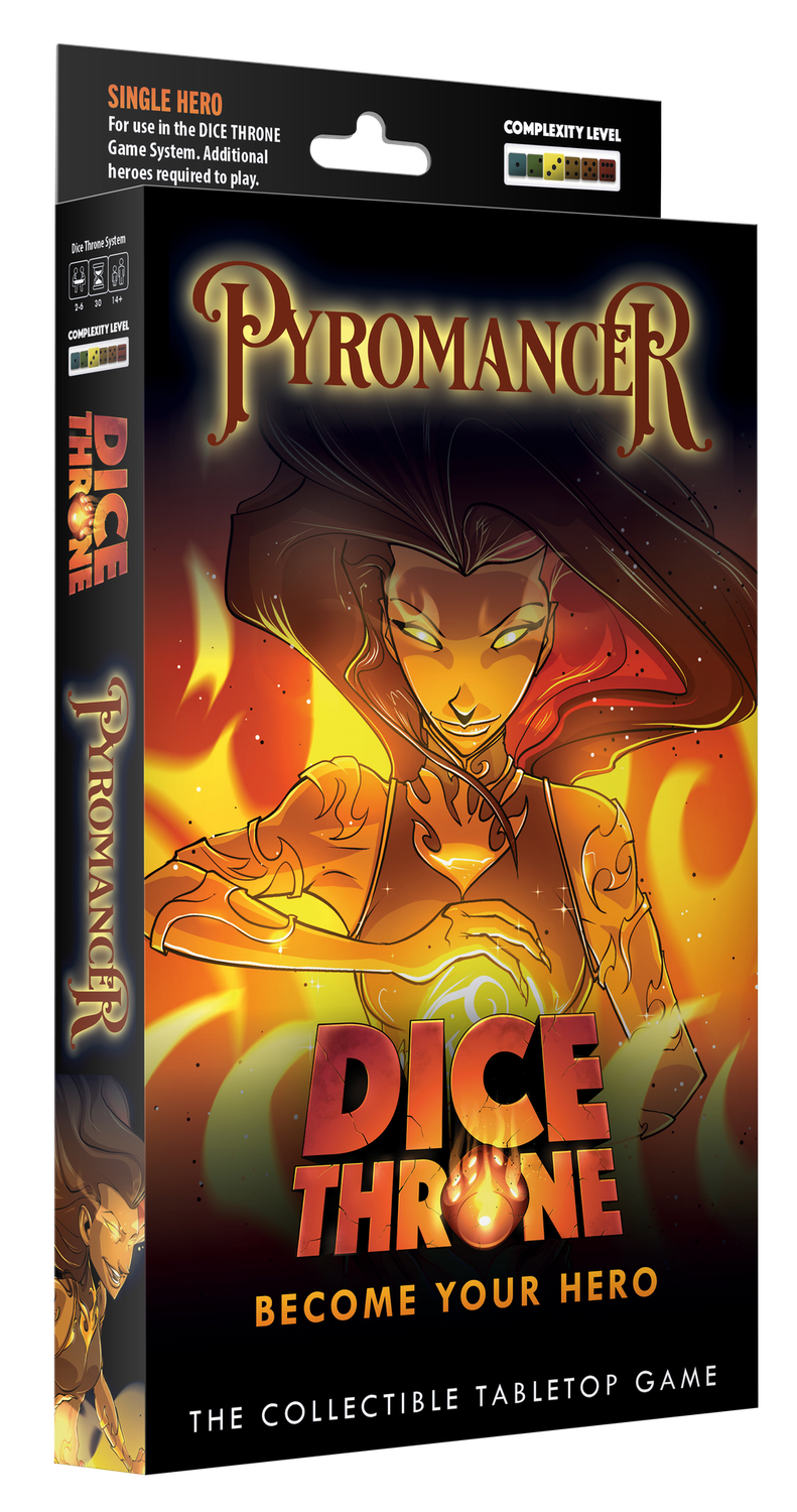 Dice Throne Hero Pack: Pyromancer