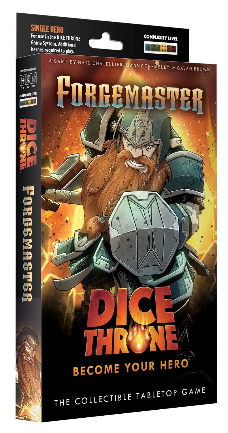 Dice Throne Hero Pack: Forgemaster