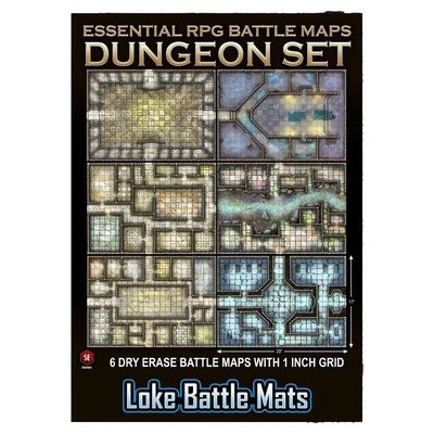 Essential RPG Battle Maps: Dungeon Set