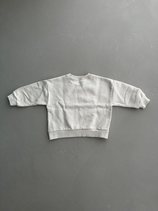 Point Embroidery Sweatshirt