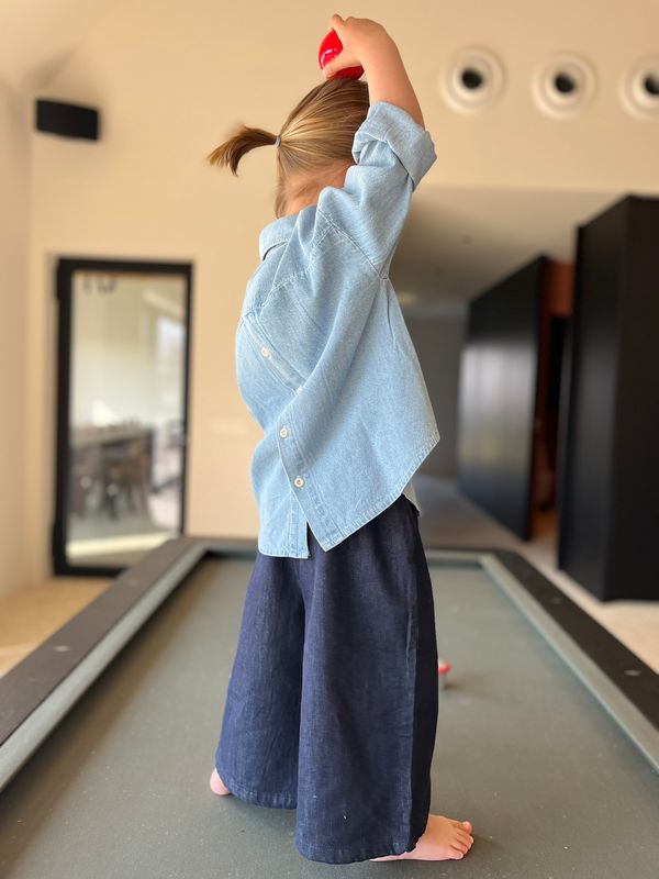 Crew Denim Shirt