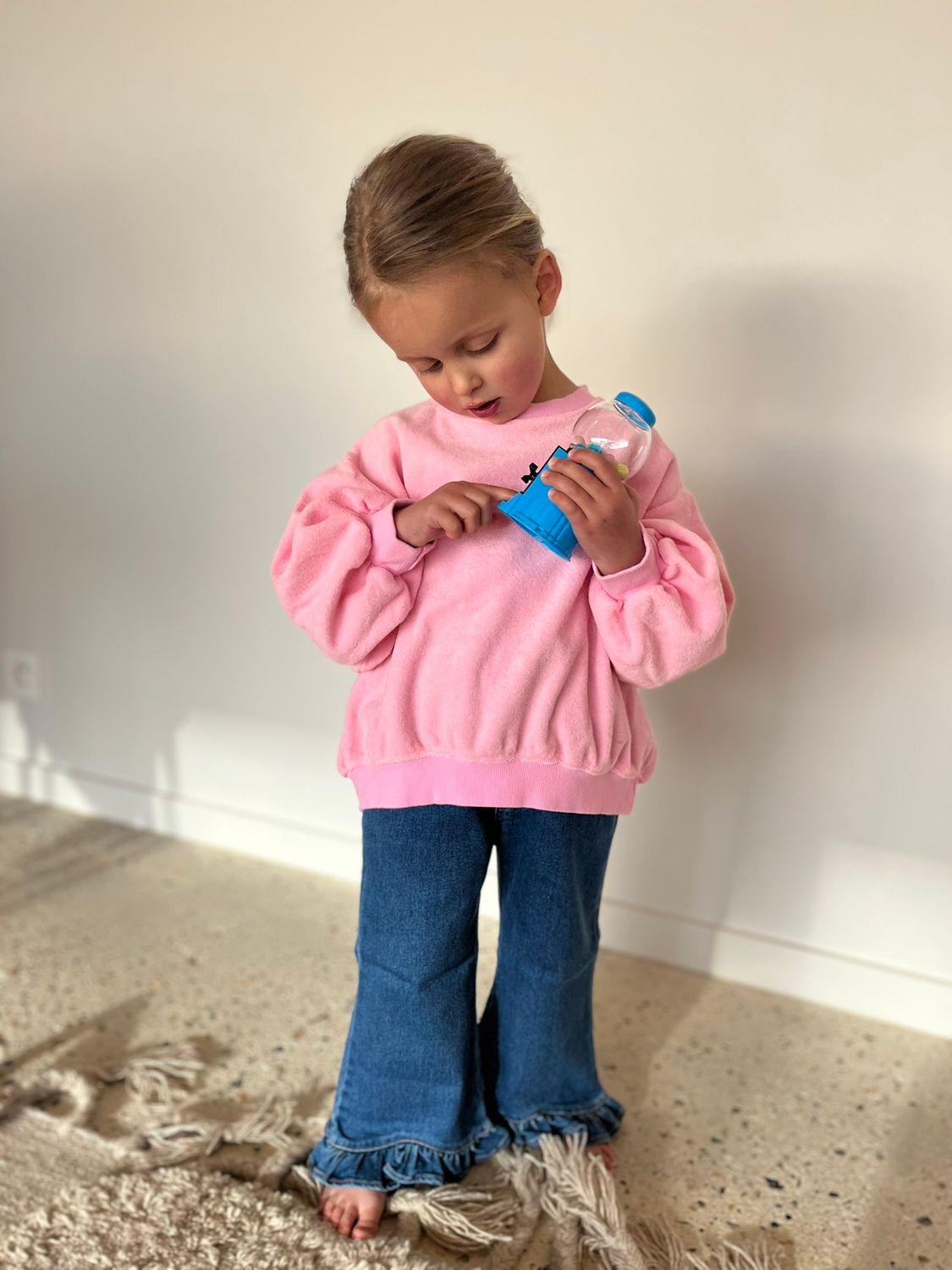 Frill Bootcut Jeans