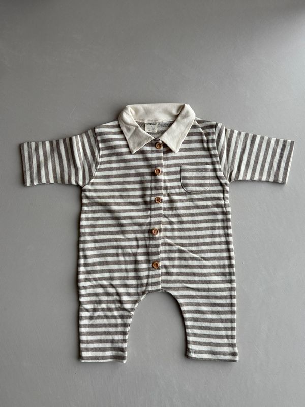 Stripe Collar Suit