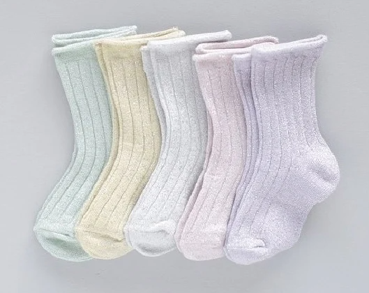 Pastel Glitter socks