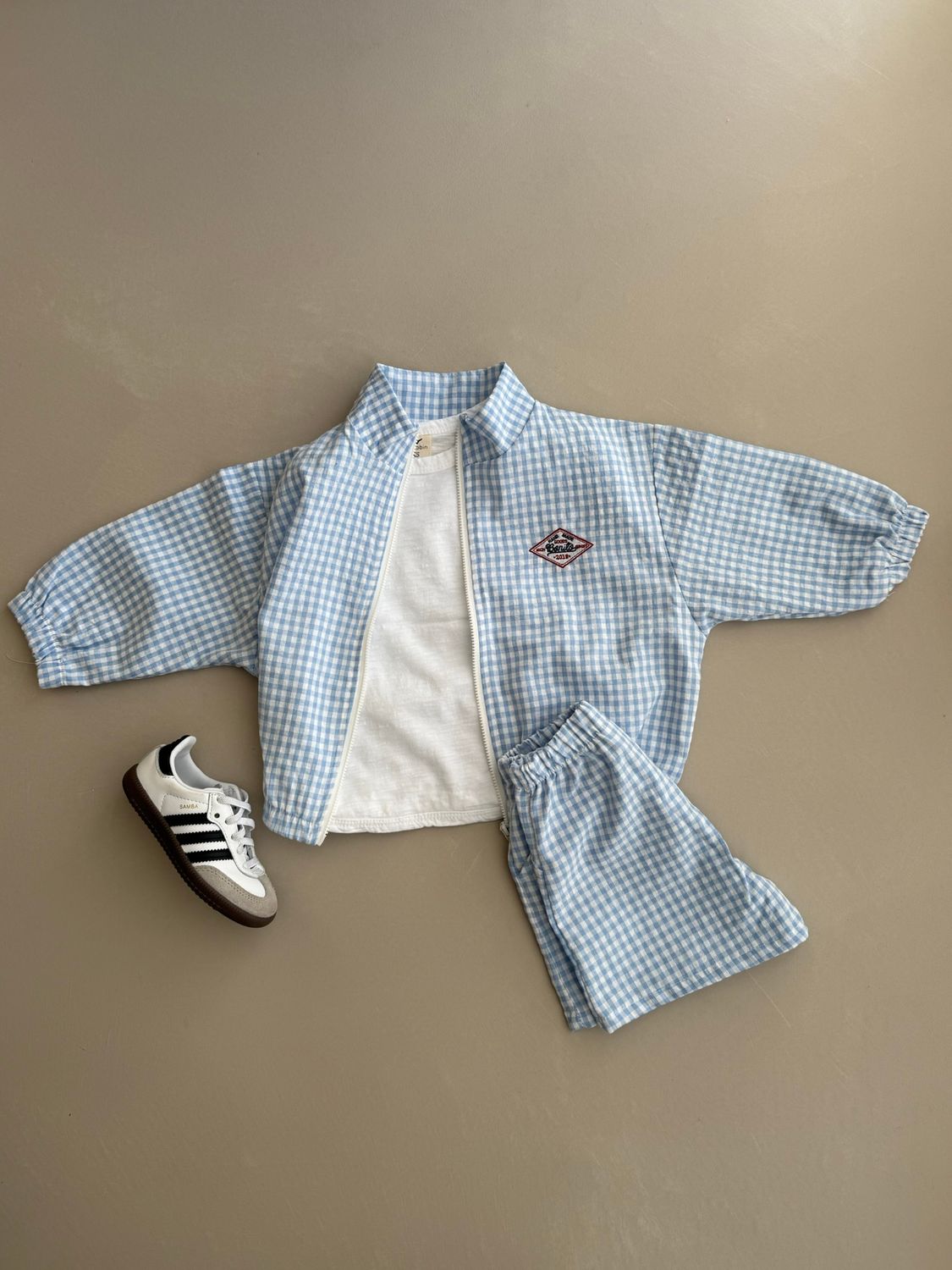 Check Zip Up set