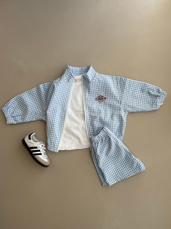 Check Zip Up set