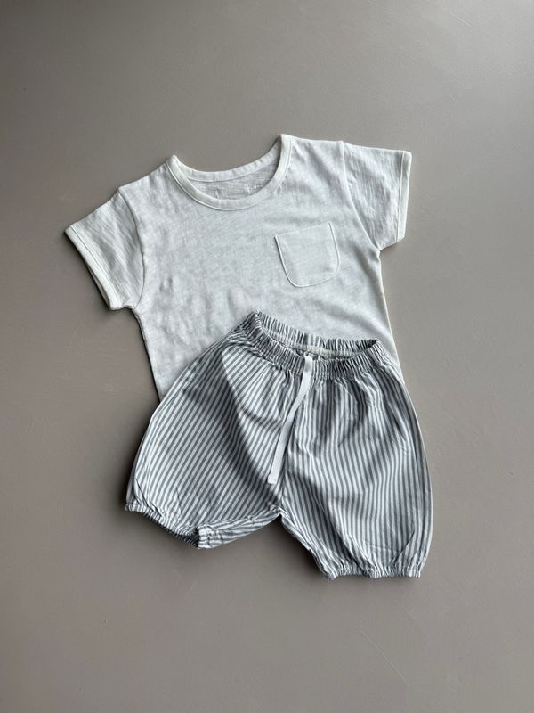 Bebe Striped Banding Pants