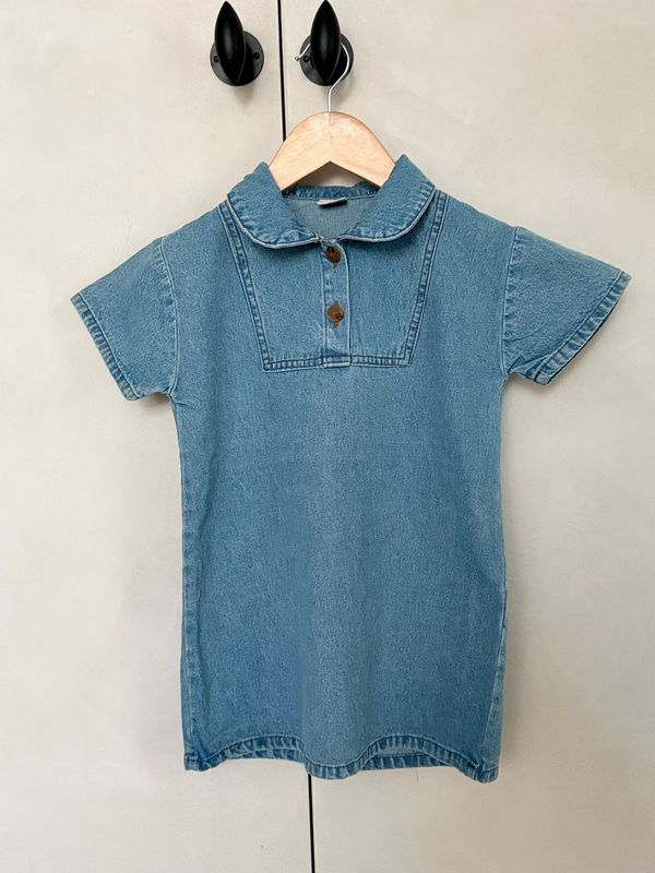 Bebe Latte Denim Dress