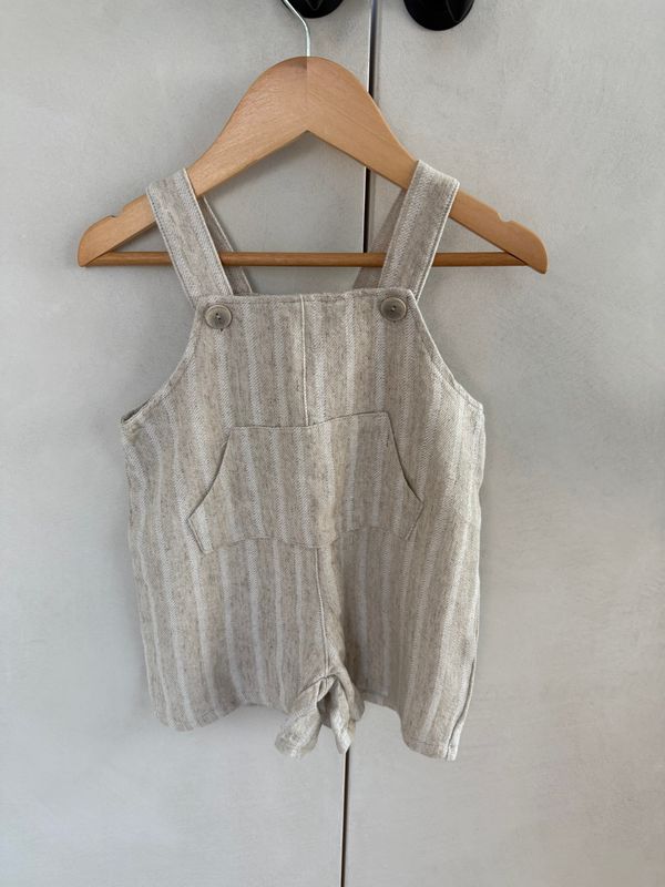 Linen Overalls Pants