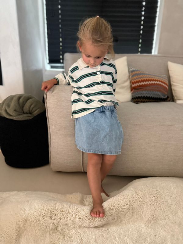 Broekrok Denim skirt shorts
