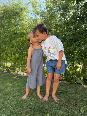 Linen Overalls