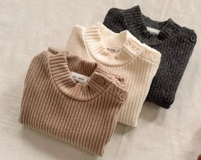 Soft Mock Neck Tee