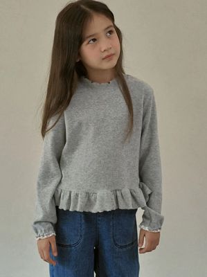 Frill Turtleneck Tee