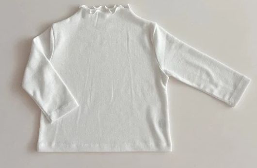 Wool Half Turtle Neck Tee