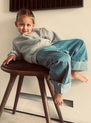 Cutting Roll-up Wide Pants