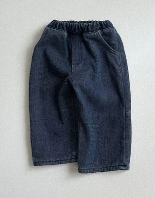 Low denim pants