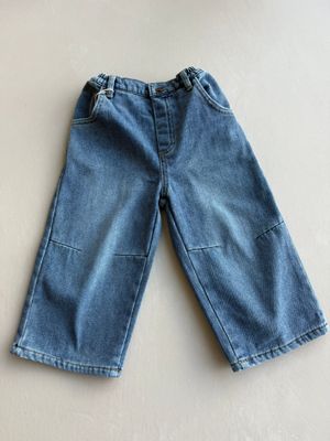 Dart Straight Denim Pants