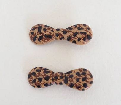 Ribbon Pin Leopard