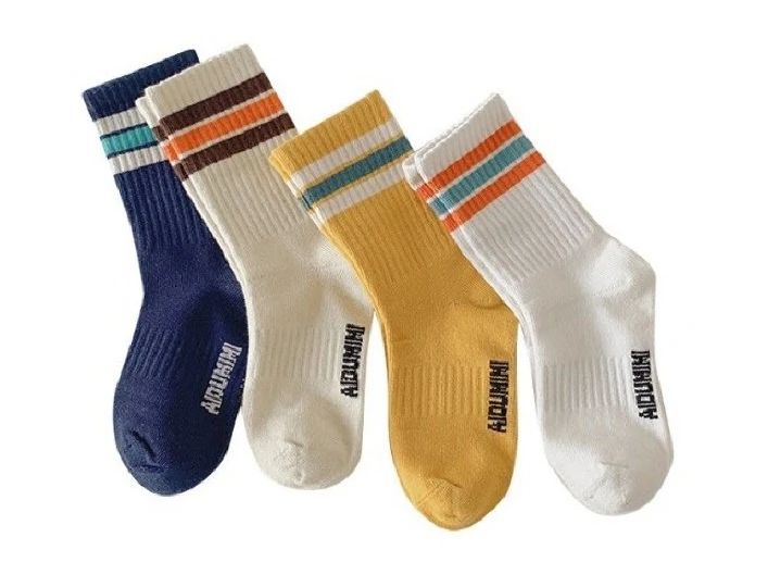Three-Line Socks