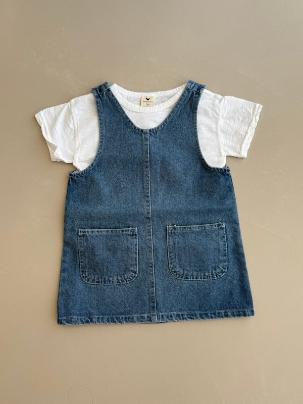 Denim One-piece