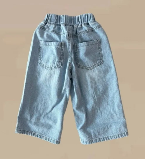 Signature Wide Denim Pants