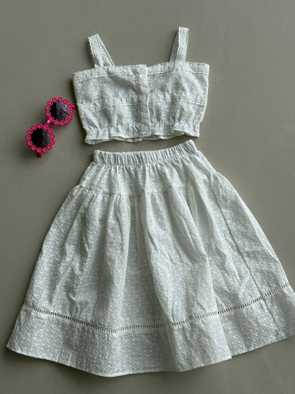 Ellie eyelet skirt