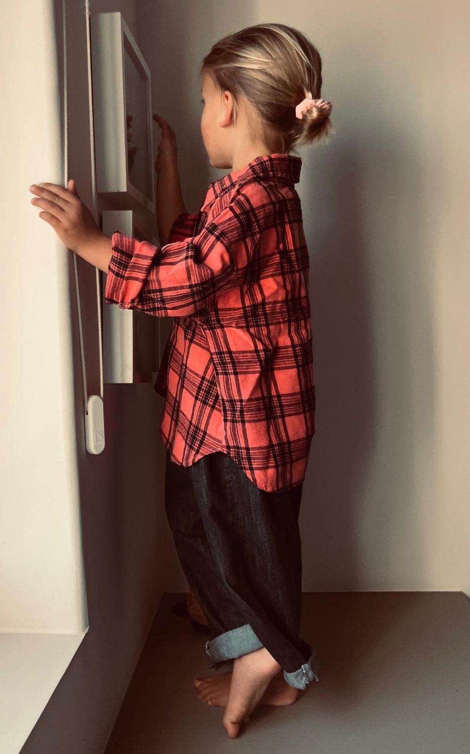 Dyeed Checked Shirt