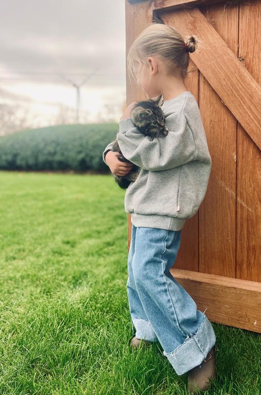 Grey warm Sweatshirt