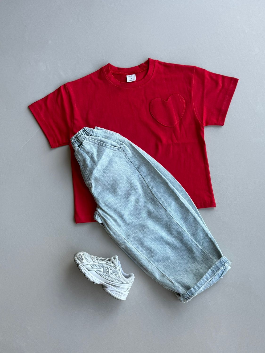 Heart Pocket Short Sleeve Tee