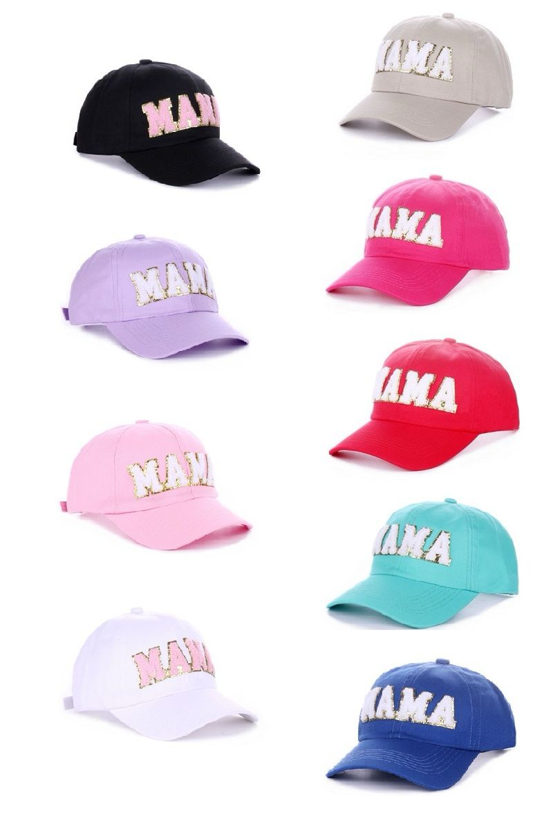 MAMA CHENILLE PATCH BASEBALL CAP