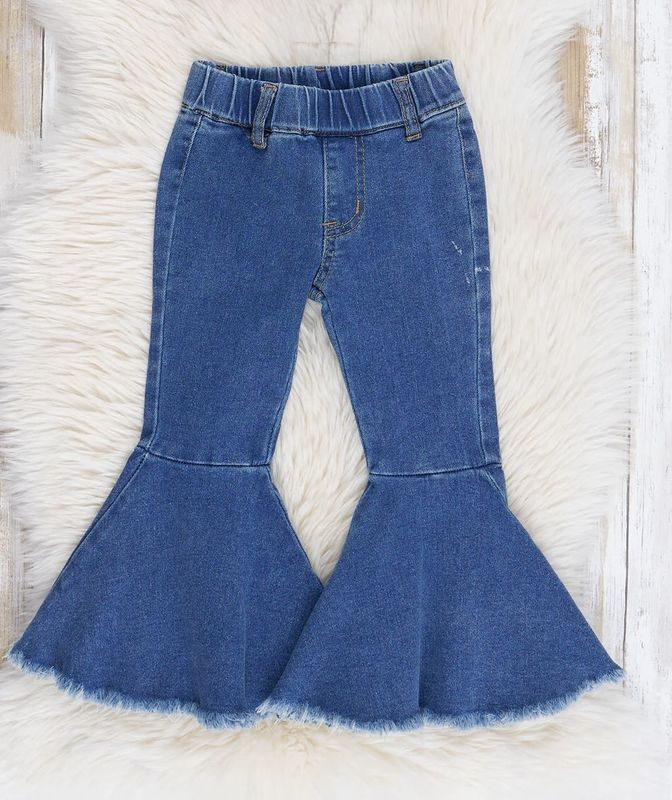 Blue Denim Bell Bottoms