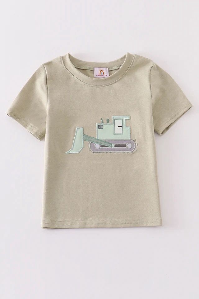 EXCAVATOR APPLIQUE TOP