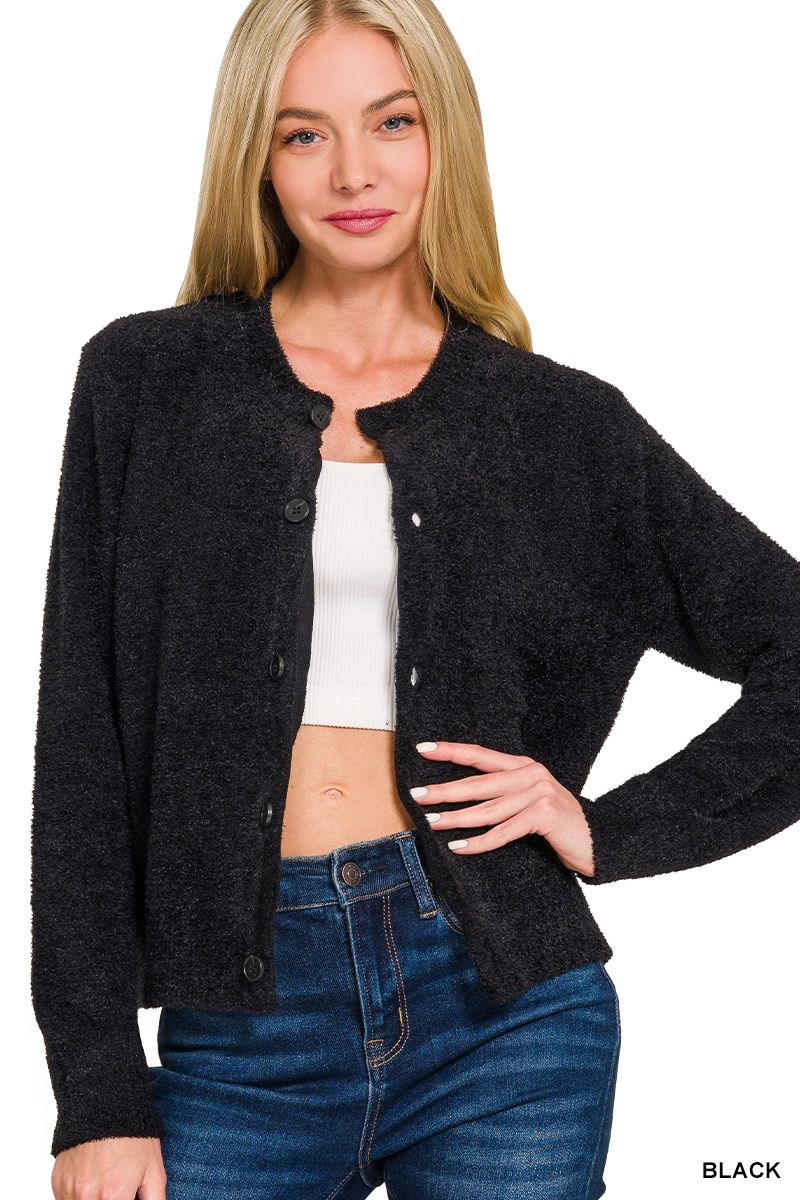 5 BUTTON SWEATER CARDIGAN