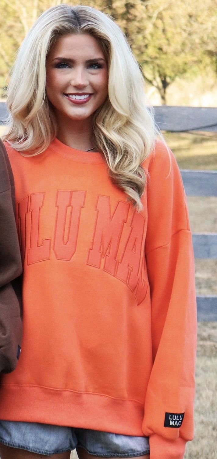 Lulu Mac Embroidered Sweatshirt