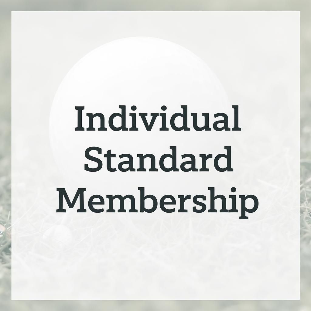 Individual Standard Membership - Standard Member