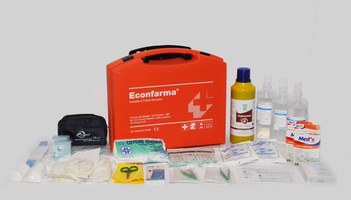 Cassetta di pronto soccorso econfarma - TAUMEDILPLAST