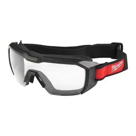 Occhiali a Maschera Low-Profile ventilati trasparenti - Milwaukee
