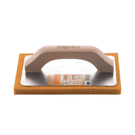 Frattone gommaspugna e manico in legno 14x21 Kapriol
