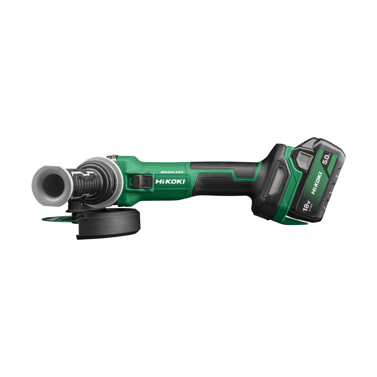 Smerigliatrice Ø 125 mm - Brushless - 18 V - 5 Ah  G1813DE versione solo corpo macchina Hikoki