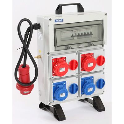 QUADRI ELETTRICI E LAMPADE DA CANTIERE