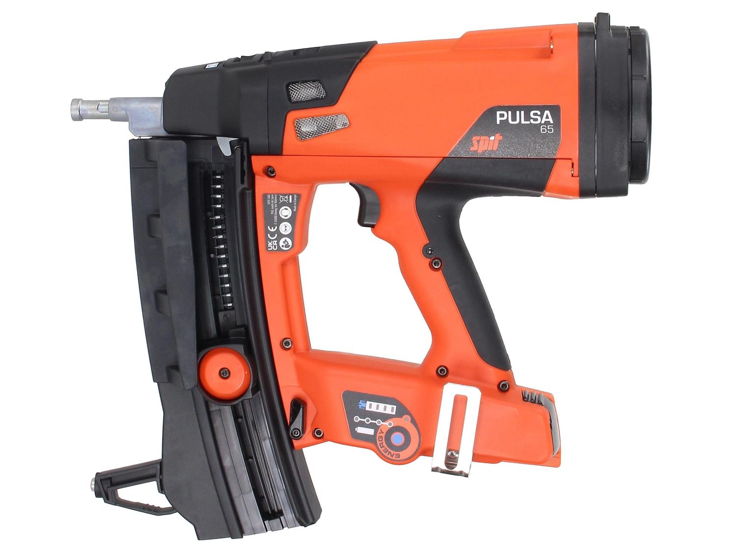 Chiodatrice Pulsa 65 a gas-batteria per sistemi a secco e legno su calcestruzzo Spit