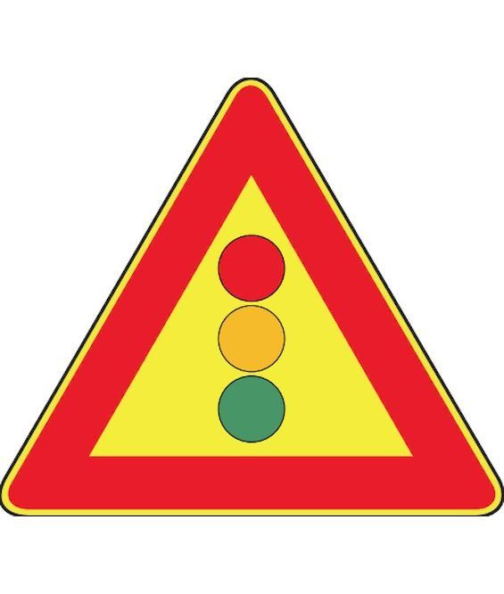 TRIANGOLO "SEMAFORO" 90 L. R. C1