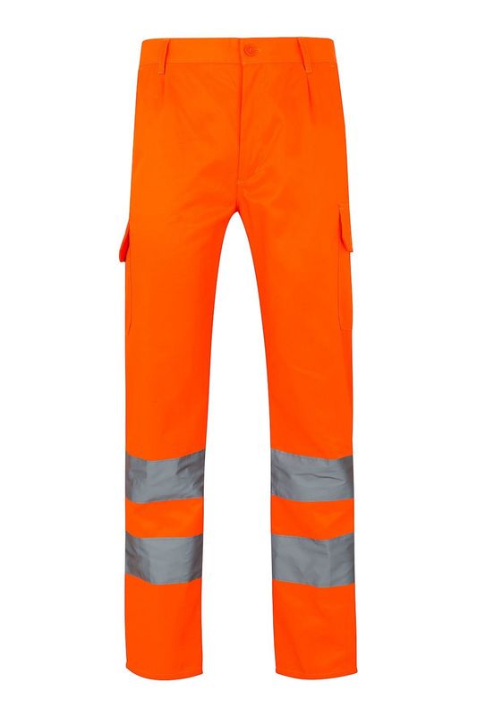 Pantaloni multitasche Velilla arancioni